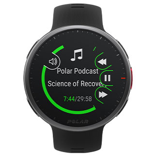 polar smartwatch music