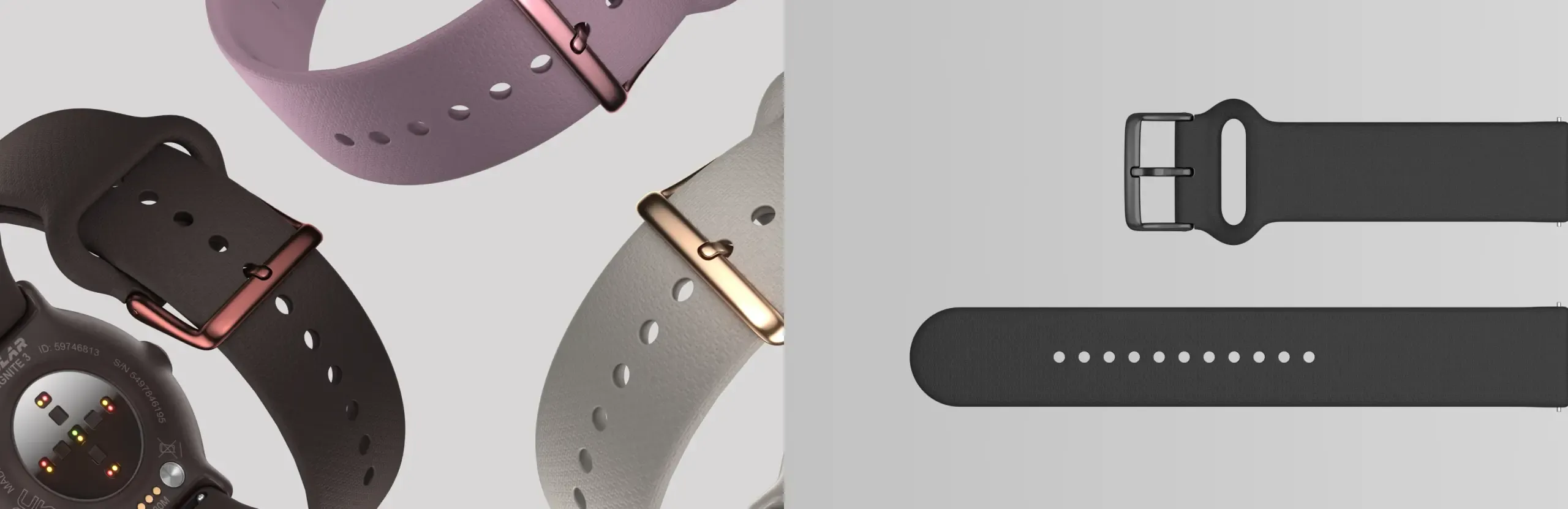Double Color Strap For Polar Vantage V2 band Smartwatch Quick Release  Wristband For Vantage V2 Bracelet correa accessories