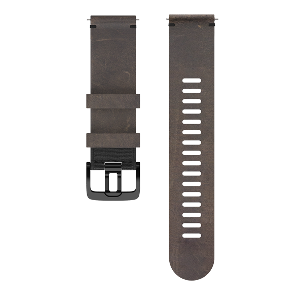 Polar leren polsband 22 mm